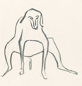 Henri Gaudier-Brzeska, Study of a Dog.. (1891-1915)