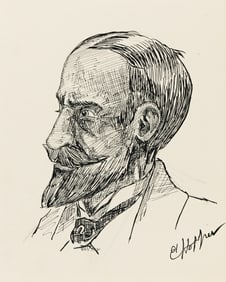 Edward Hopper, Portrait of a Gentleman.. (1882-1967)
