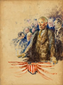 Guy Pène Du Bois, Politician.. (1884-1958)