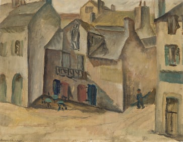 Beulah Stevenson, Brittany, Corner at Concarneau.. (1890-1965)