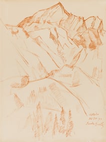 Marsden Hartley, Alpspitz.. (1877-1943)