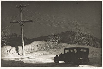 Martin Lewis, Which Way?. (1881-1962)
