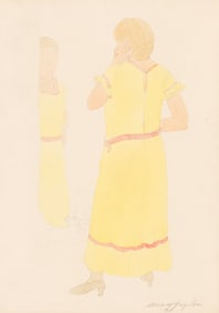 Wood Gaylor, Woman Before a Mirror.. (1883-1957)
