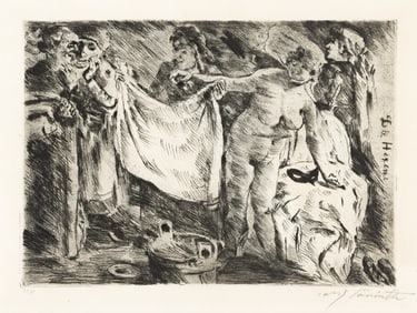 Lovis Corinth, Die Hexen.. (1858-1925)