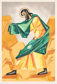 Natalia Goncharova, Costume design for 'Liturgie': St. Pierre.. (1881-1962)