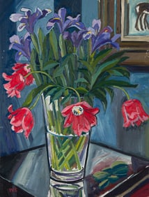 William Sharp, Tulips and Irises.. (1900-1961)
