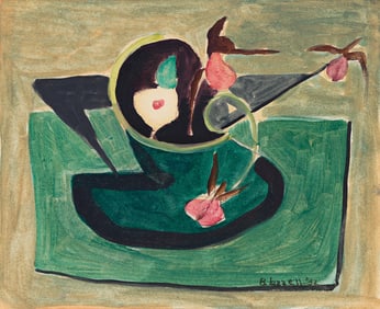 Blanche Lazzell, Lady Slippers.. (1878-1956)