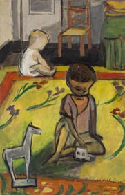 Will Barnet, Boys on the Rug.. (1911-2012)