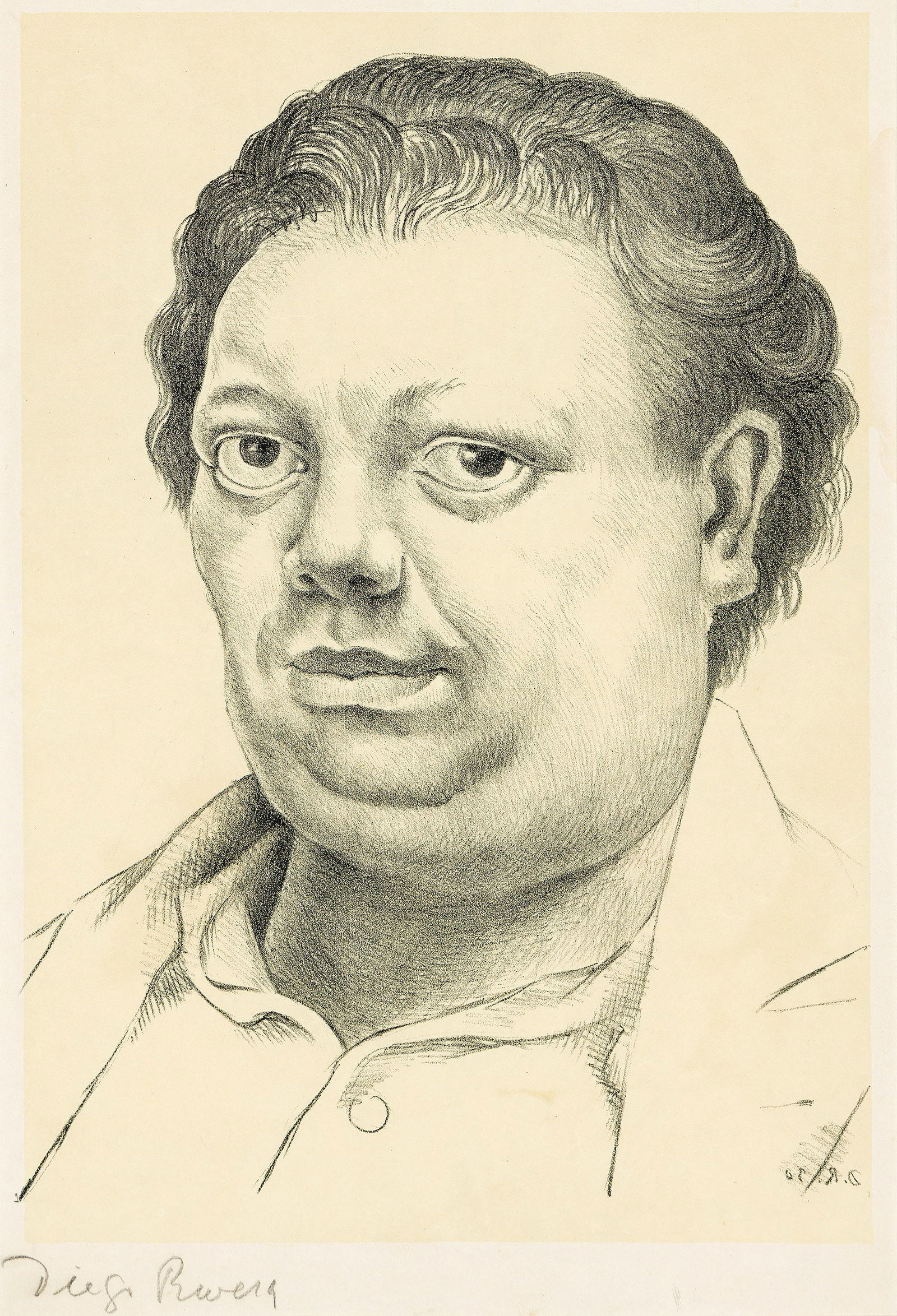 Diego Rivera, Autoretrato (Self-Portrait).. (1886-1957) (1 of 1)