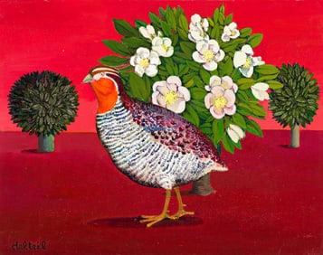Maité Delteil, Soleil couchant.. (born 1933)