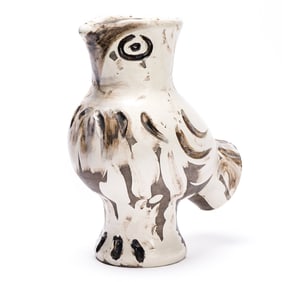 Pablo Picasso, Wood-owl.. (1881-1973)