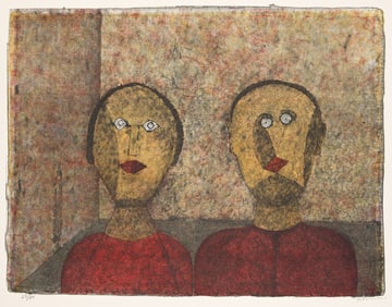 Rufino Tamayo, La Pareja.. (1899-1991)