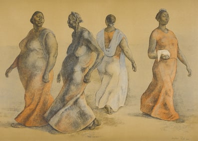 Francisco Zúñiga, Mujeres caminando I.. (1912-1998)