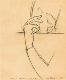 Will Barnet, Study for "Portrait of Martha".. (1911-2012)