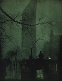 Edward Steichen, The Flatiron - Evening, from Camera Work XIV, 1904; printed 1906.