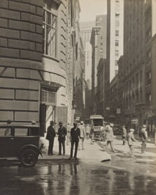 William Richardson, American City VI, silver print, late 1920s.