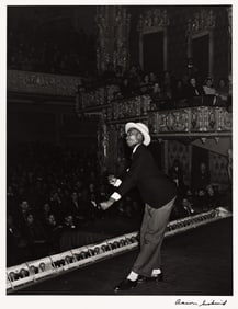 Aaron Siskind, Man performing, Apollo Theater, from the Harlem Document series 1937-40, 1937;