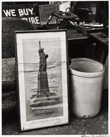 Ellen Auerbach, Statue of Liberty, silver print, 1938; printed 1979.