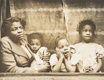 Morris Engel, Rebecca, Harlem, N.Y, silver print, 1947.