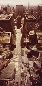 Howard Sochurek, Midtown, New York, chromogenic print, 1960.