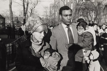 Garry Winogrand, Central Park Zoo, New York City, silver print, 1967; printed before 1984.