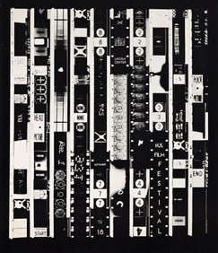 Bruce Conner, N.Y. Film Festival / Lincoln Center / [Ten Second Film], offset lithograph poster,