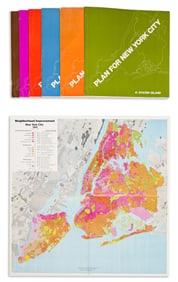 New York City Planning Commission - John V. Lindsay, Mayor. Plan for New York City. 1969.