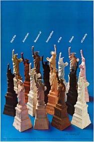 Ivan Chermayeff, Visit the American Museum of Immigration at the Statue of Liberty, offset