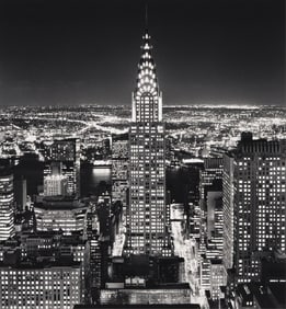 Michael Kenna, Chrysler Building, Study 2, New York, USA, silver print, 2006; printed 2007.