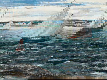Palmer Hayden (1890-1973), New York Marine, circa 1932-40.