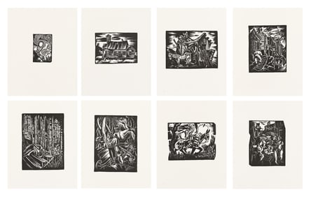 Hale Woodruff (1900-1980), Selections from the Atlanta Period, c. 1931-46 (1996).
