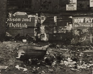 Charles White (1919-1979), Untitled (Vacant Lot), circa 1950s.