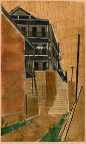 Davira Fisher (1918-1986), Rainy Day, 1956.