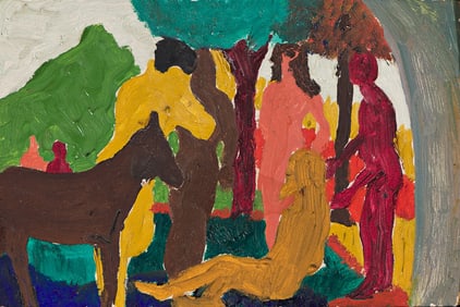 Bob Thompson (1937-1966), Untitled, 1961.