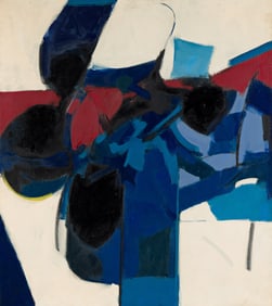 Marion Sampler (1920-1998), Red Crossing Over, 1963.†