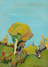 Benny Andrews (1930-2006), Vision of a Landscape, 1967.