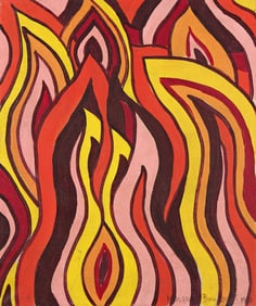Margaret Burroughs (1917-2010), The Fire Next Time, 1968.