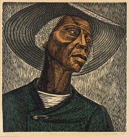 Elizabeth Catlett (1915-2012), The Sharecropper, 1968.