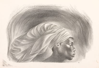 Charles White (1919-1979), Juba, 1965.
