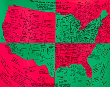 Faith Ringgold (1930-2024), United States of Attica, 1971.
