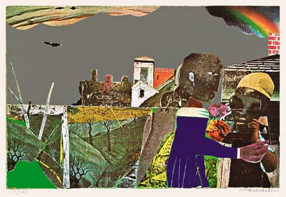 Romare Bearden (1911-1988), Carolina Memory (Tidings), 1970-1972.
