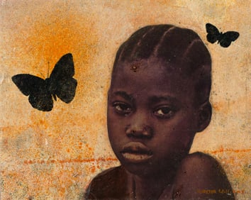 Walter Williams (1920-1998), Black Butterflies, circa 1970s.
