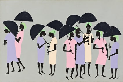 Barbara Johnson Zuber (1926-2019), Protest, 1974.