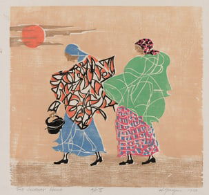 Hartwell Yeargans (1915-2005), The Journey Home, 1983.