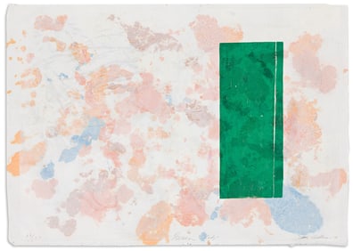 Sam Gilliam (1933-2022), Green Lady, 1979.