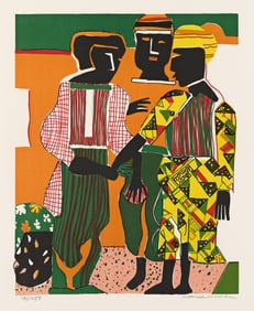 Romare Bearden (1911-1988), Conjunction, 1979.