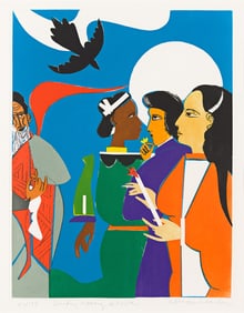 Romare Bearden (1911-1988), Sunday Morning at Avila, 1980.