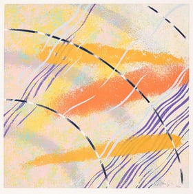 Al Loving (1935-2005), Wild Goose Lake Series (1/3), 1980.