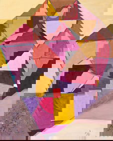 Mae Alice Engron (1933-2007), Untitled (Abstracted Figure), circa 1980s.