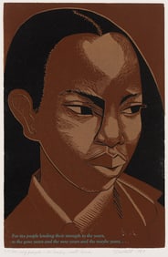 Elizabeth Catlett (1915-2012), For My People..., 1987.